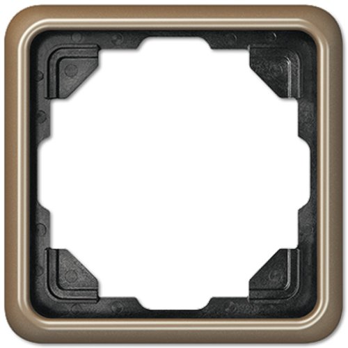 Рамка универсальная Jung CD500 1-м. металл светлая бронза фото Рамка универсальная Jung CD500 1-м. металл светлая бронза картинка